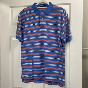 Men’s Striped Polo Shirt